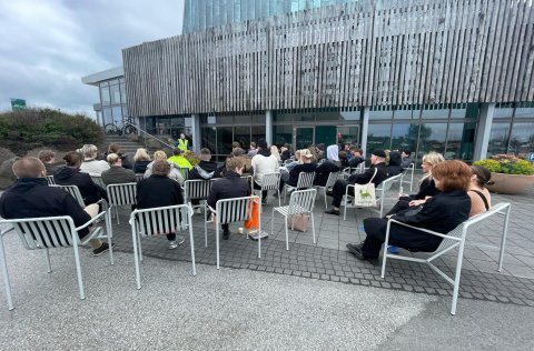 Leikritið Flokkstjórinn er einn af viðburðum sumarsins 2023.