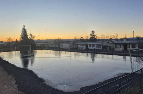 Skautasvell við Melaheiði og Lyngheiði.