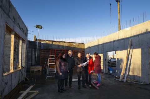 Sigrún Bjarnadóttir, Stefán L. Stefánsson, Ármann Kr. Ólafsson, Össur Geirsson og Margrét Birna Sig…