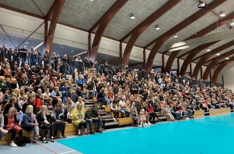 Skólasetning í Álfhólsskóla 2022.