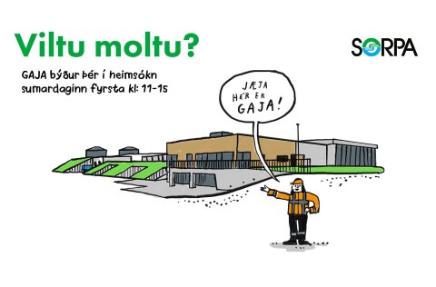 GAJA býður í heimsókn sumardaginn fyrsta.