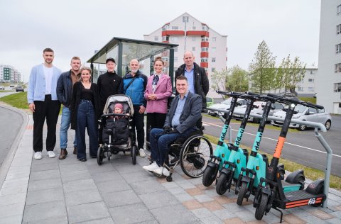 Á myndinni eru frá vinstri: Adam Karl Helgason, rekstrarstjóri Zolo. Sigurjón Rúnar Vikarsson, reks…