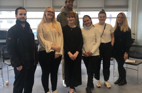 Starfsmenn Kópavogsbæjar sem vinna við tómstundastarf fullorðinna, frá vinstri
Ómar Freyr Kristján…