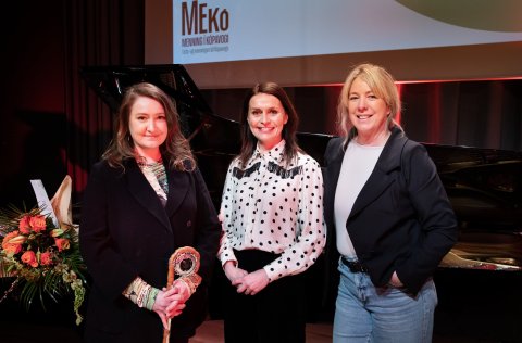 Sunna Dís Másdóttir, Ásdís Kristjánsdóttir og Elísabet Sveinsdóttir.