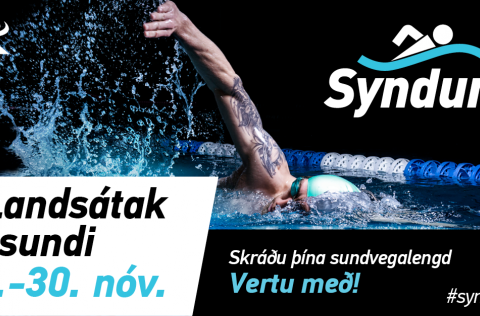 Landsátak í sundi 1.-30.nóvember.