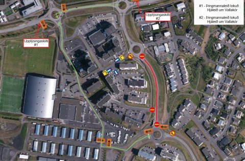 Þingmannaleið merkingar