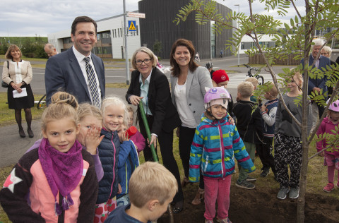 Í götu ársins 2015.