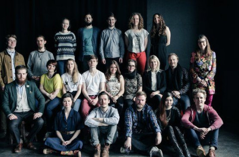 Útskriftarnemar úr tónlistardeild Listaháskólans 2014.