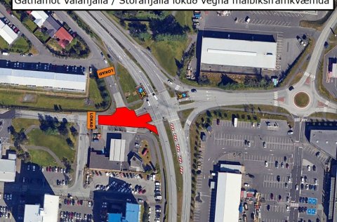 Gatnamót Valahjalla og Stórahjalla lokuð vegna malbikunarframkvæmda