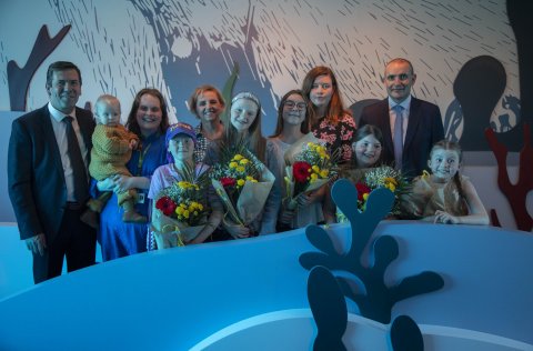 Frá opnun Vatnsdropans.