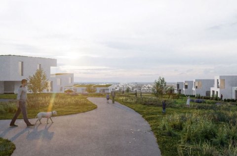 500 íbúðir verða í Vatnsendahvarfi, í fjölbýli og sérbýli.