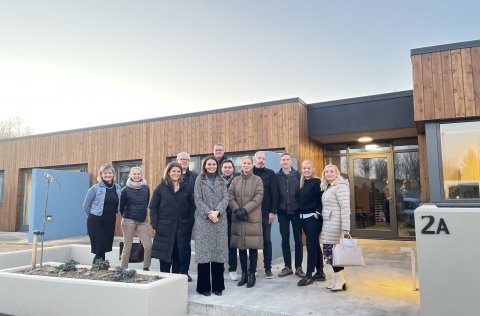 Á myndinni eru frá vinstri: Björg Baldursdóttir, Hólmfríður Hilmarsdóttir, Hjördís Ýr Johnson, Ei…