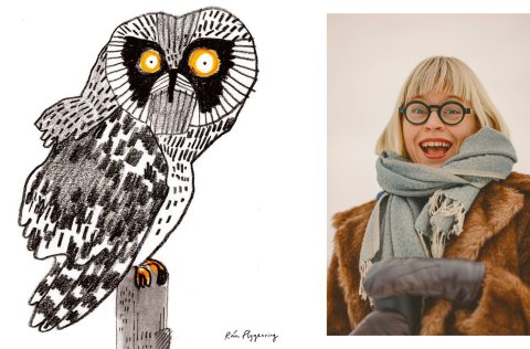 Fuglateiknismiðja er meðal þess sem boðið er upp á í Vetrarfríi í Kópavogi.